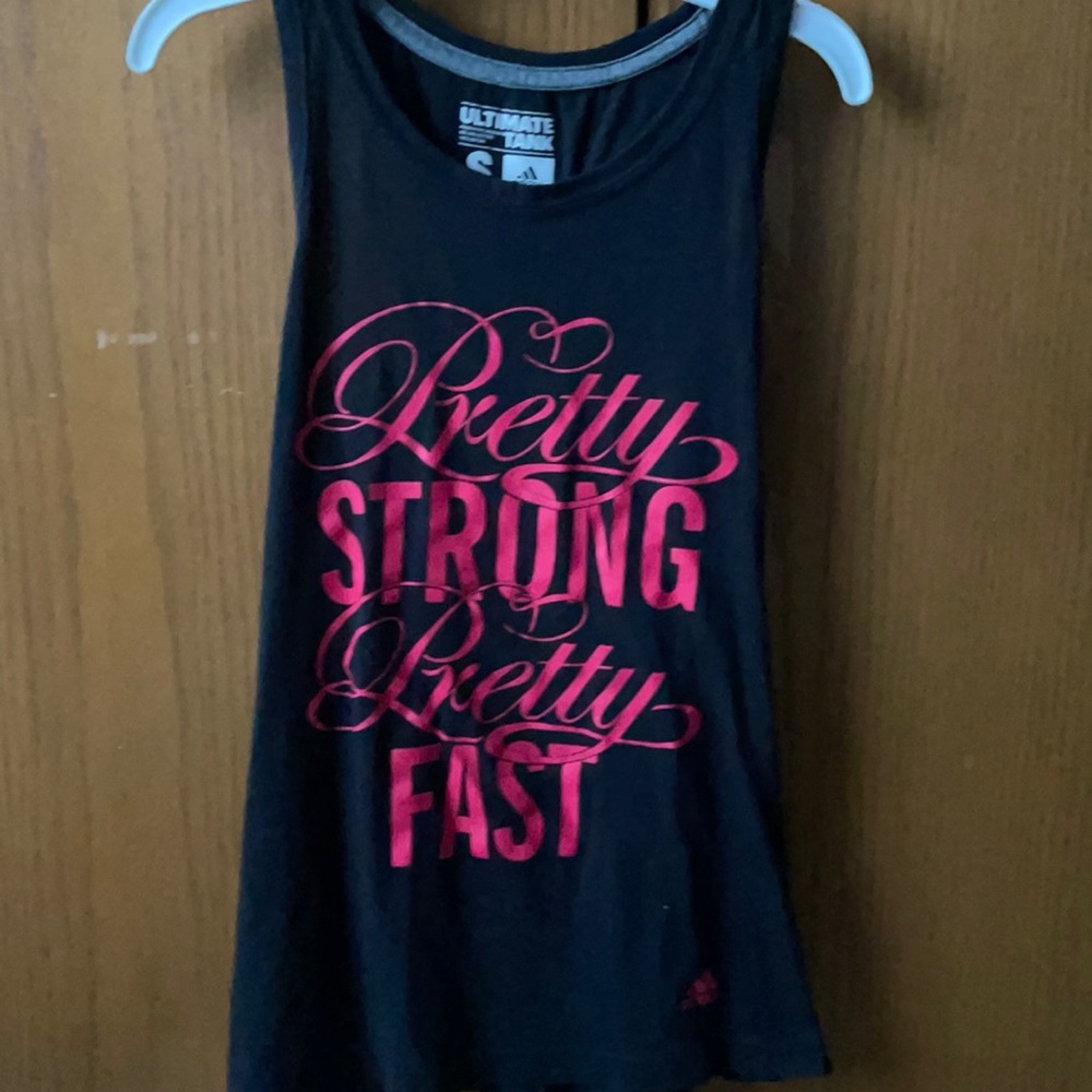 Adidas small tank top.